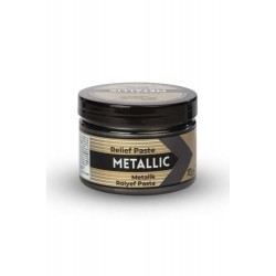 RÖLYEF PASTA METALİK SİYAH