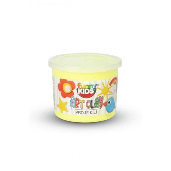 FUNNY KIDS SANAT KİLİ NEON SARI 576