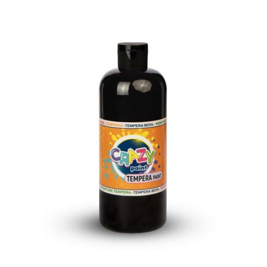 CRAZY TEMPERA BOYA 550 GR  SİYAH
