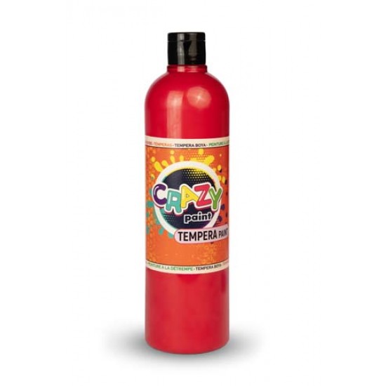CRAZY TEMPERA BOYA 1050 GR KIRMIZI