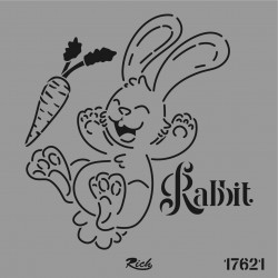 STENCIL KARE 25*25 17621