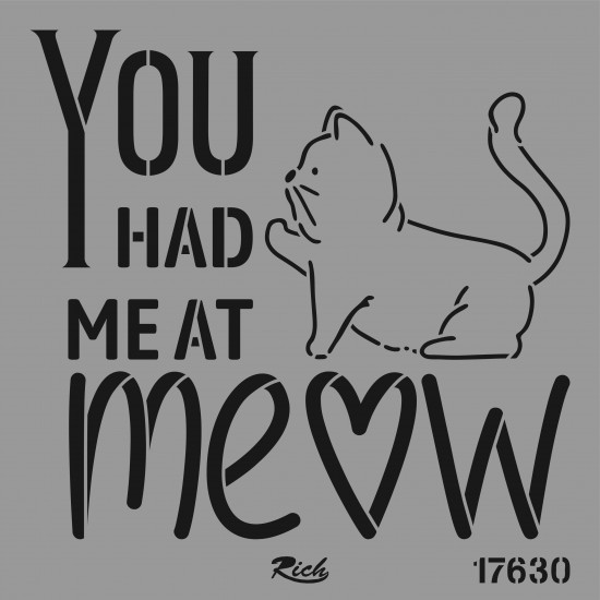 STENCIL KARE 25*25 17630