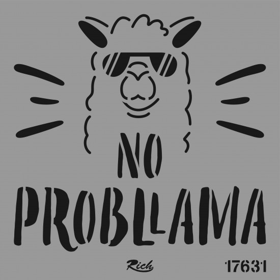 STENCIL KARE 25*25 17631