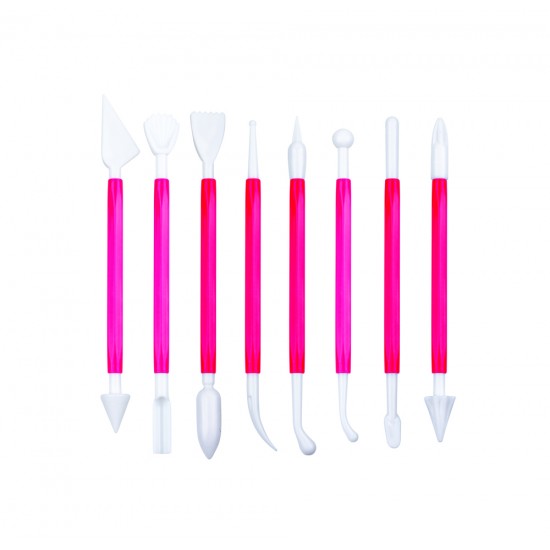 PLASTİK MODELAJ SET (8Lİ)