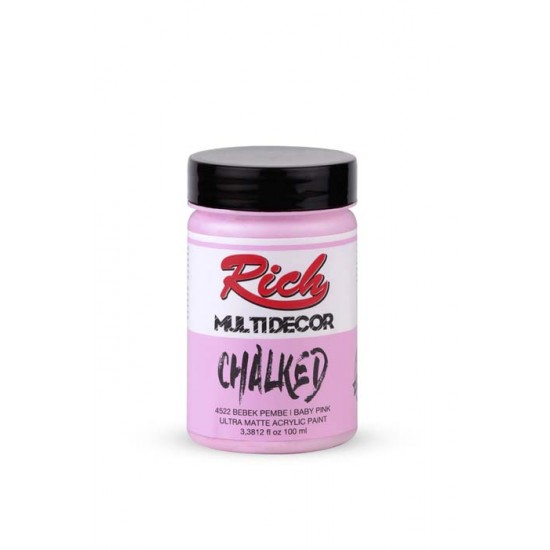 MULTI DECOR CHALKED 100 CC BEBEK PEMBE