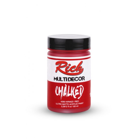 MULTI DECOR CHALKED 100 CC KIRMIZI