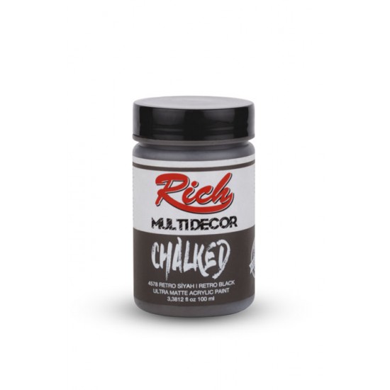 MULTI DECOR CHALKED 100 CC RETRO SİYAH