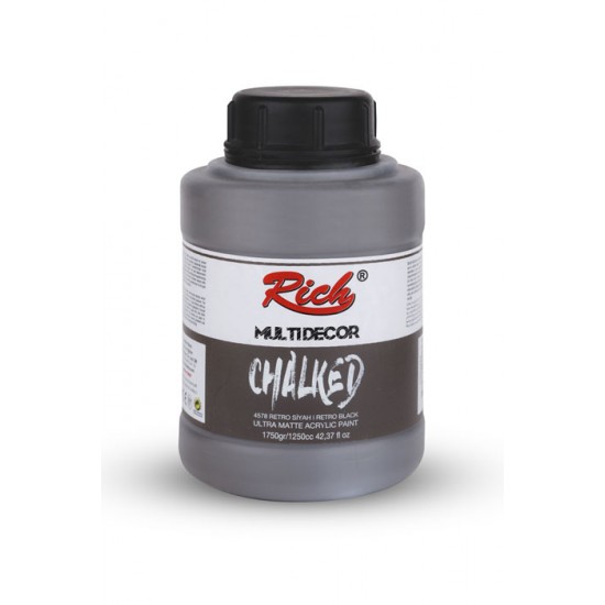 MULTI DECOR CHALKED 1250 CC RETRO SİYAH