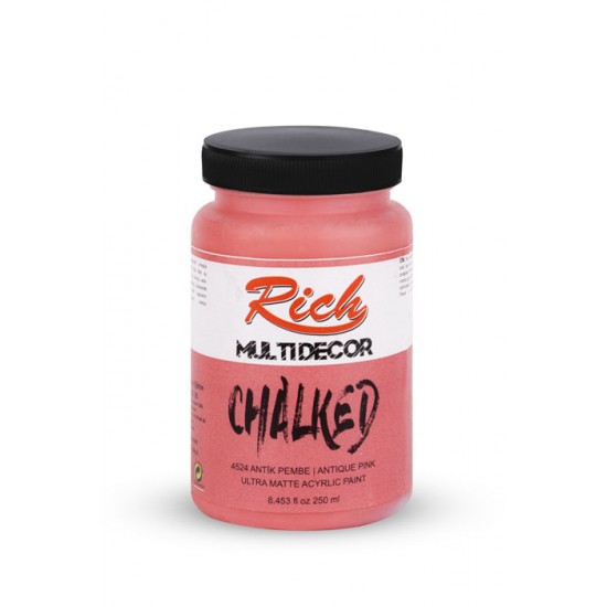 MULTI DECOR CHALKED 250 CC ANTİK PEMBE