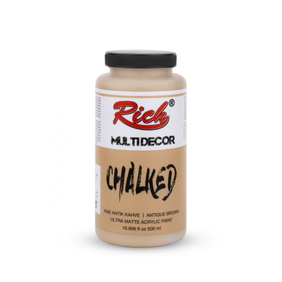MULTI DECOR CHALKED 500 CC ANTİK KAHVE