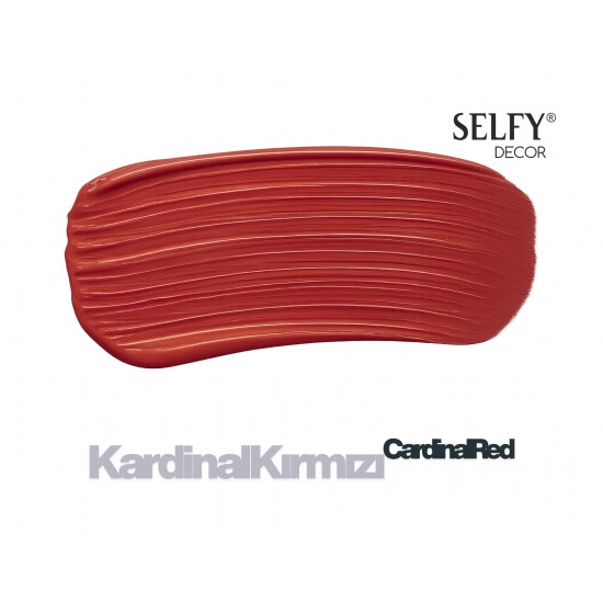 SELFY DECOR 500 CC KARDİNAL KIRMIZI