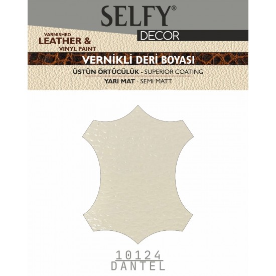 SELFY DECOR DERİ BOYASI 120 CC DANTEL *NEW