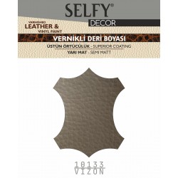 SELFY DECOR DERİ BOYASI 120 CC VİZON *NEW