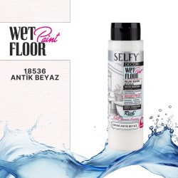 SELFY DECOR ISLAK ZEMİN BOYASI ANTİK BEYAZ 500 ML