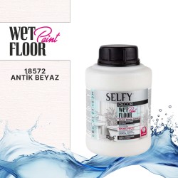 SELFY DECOR ISLAK ZEMİN BOYASI ANTİK BEYAZ 1250 ML