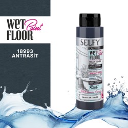 SELFY DECOR ISLAK ZEMİN BOYASI ANTRASİT 500 ML