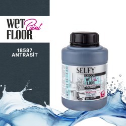 SELFY DECOR ISLAK ZEMİN BOYASI ANTRASİT 1250 ML