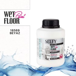 SELFY DECOR ISLAK ZEMİN BOYASI BEYAZ 1250 ML