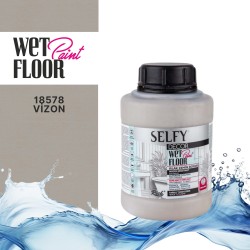 SELFY DECOR ISLAK ZEMİN BOYASI VİZON 1250 ML