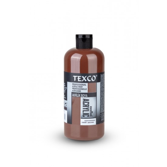 TEXCO ACRYLIC 400 ML  KAHVERENGİ