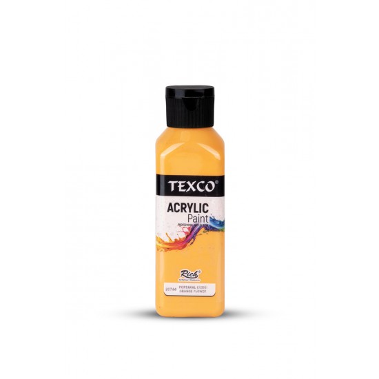 TEXCO  AKRİLİK BOYA - PORTAKAL ÇİÇEĞİ 130 ml