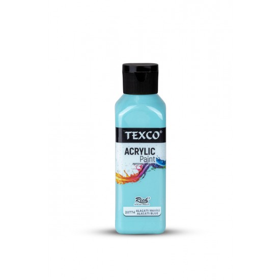 TEXCO  AKRİLİK BOYA - ALAÇATI MAVİSİ 130 ml