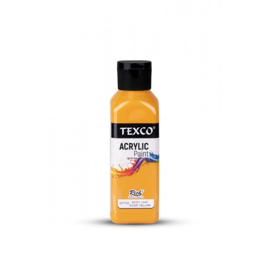 TEXCO  AKRİLİK BOYA - OKSİT SARI 130 ml