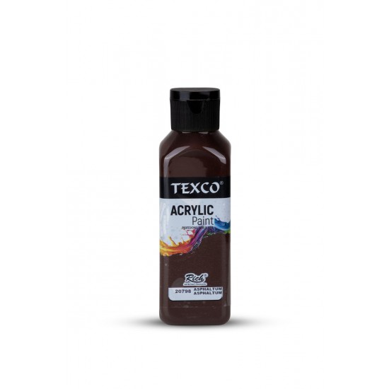 TEXCO  AKRİLİK BOYA - ASPHALTUM 130 ml