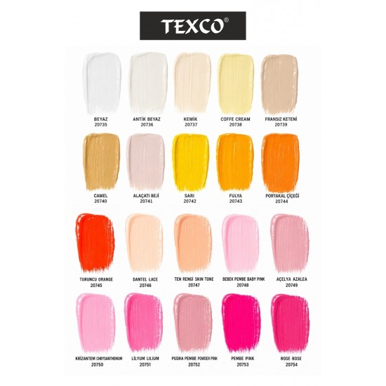 TEXCO  AKRİLİK BOYA - FÜME 130 ml