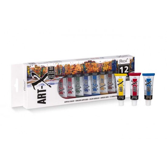 ART-X 12 ML 12 'Lİ AKRİLİK SET