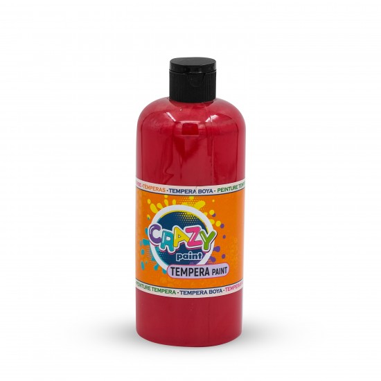 CRAZY TEMPERA BOYA 550 GR  KIRMIZI