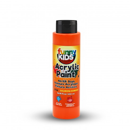 FUNNY KIDS AKRİLİK BOYA 500 CC 2724 SOMON
