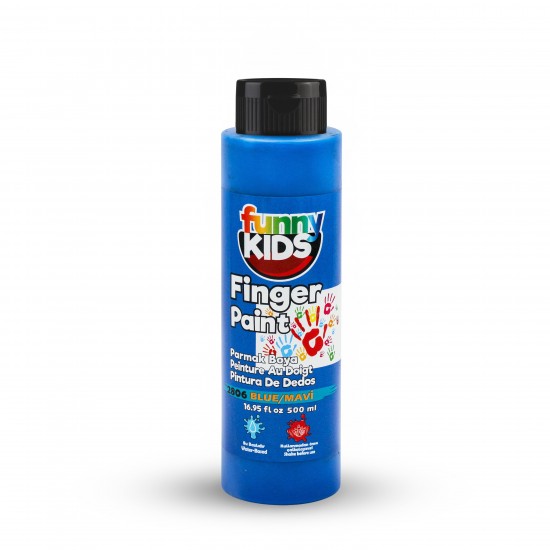 FUNNY KIDS PARMAK BOYA 500 CC 2806 MAVİ
