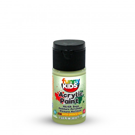 FUNNY KIDS AKRİLİK BOYA 025 CC 2728 SU YEŞİLİ