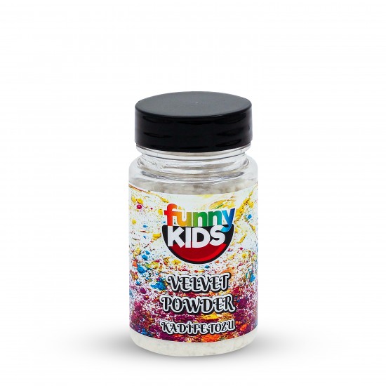FUNNY KIDS KADİFE TOZU 90 CC 4780 BEYAZ