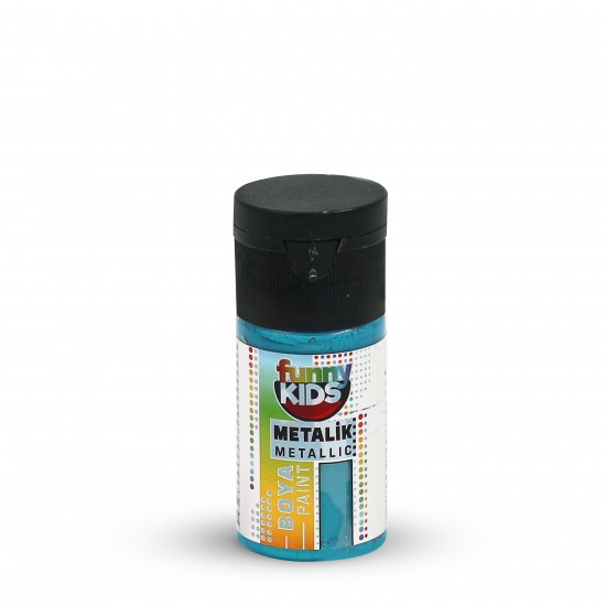 FUNNY KIDS METALİK BOYA 025 CC 2324 TURKUAZ