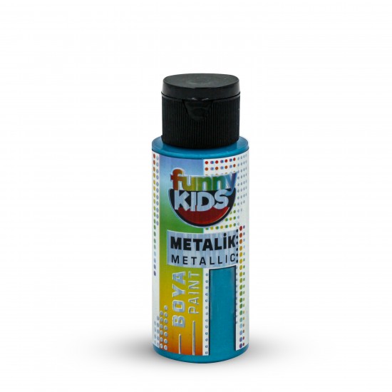 FUNNY KIDS METALİK BOYA 060 CC 2324 TURKUAZ