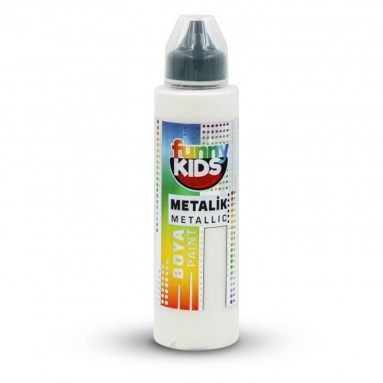 FUNNY KIDS METALİK BOYA 500 CC 2314 İNCİ