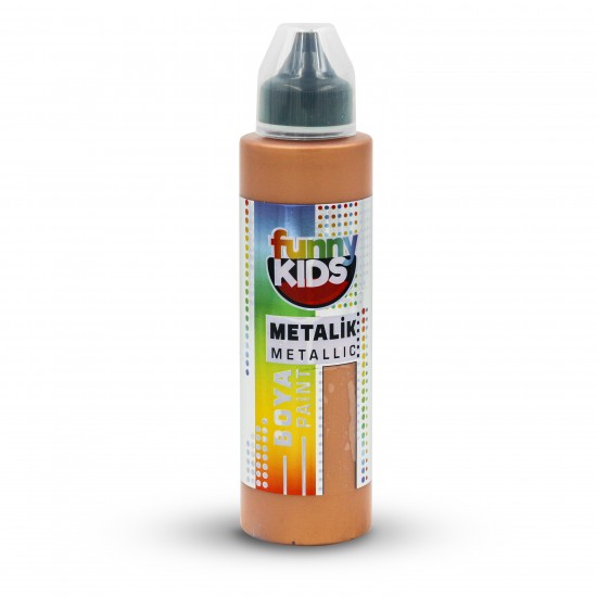 FUNNY KIDS METALİK BOYA 500 CC 2318 BRONZ