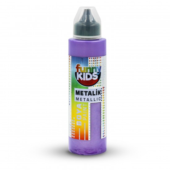 FUNNY KIDS METALİK BOYA 500 CC 2326 MOR