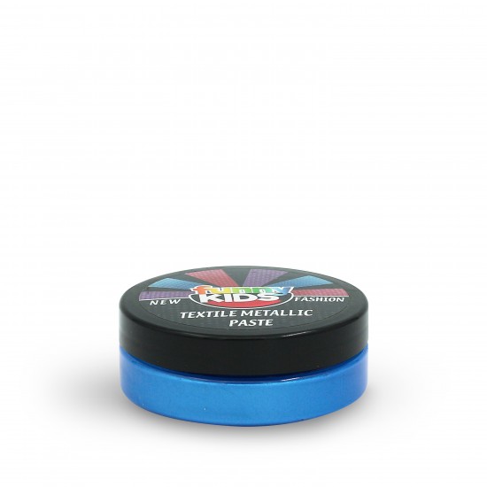 FUNNY KIDS METALİK  TEKSTİL PASTA MAVİ 