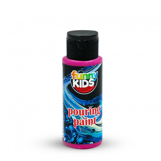FUNNY KIDS POURING AKRİLİK BOYA 70 CC FUŞYA