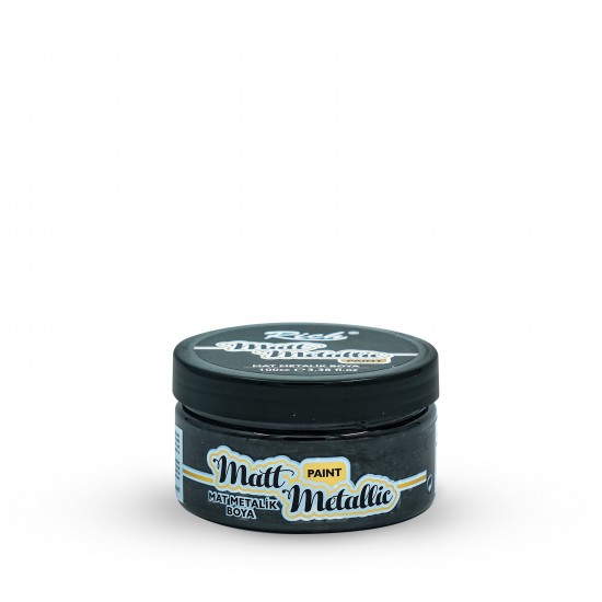 MAT METALİK 100 CC SİYAH *NEW