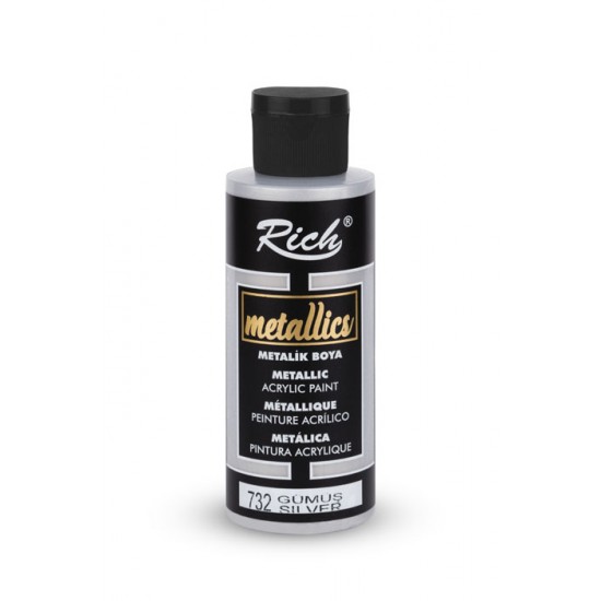 METALİK BOYA 120 CC GÜMÜŞ