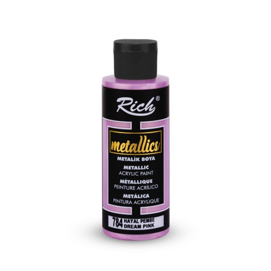 METALİK BOYA 120 CC HAYAL PEMBE