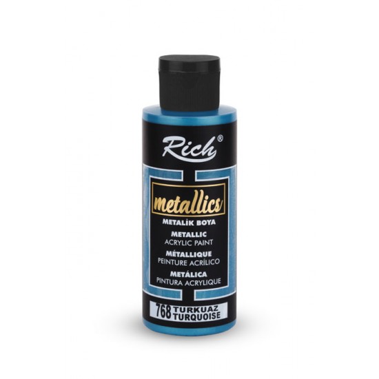 METALİK BOYA 120 CC TURKUAZ