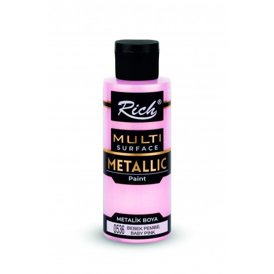 MULTİ METALİK 120 CC BEBEK PEMBE