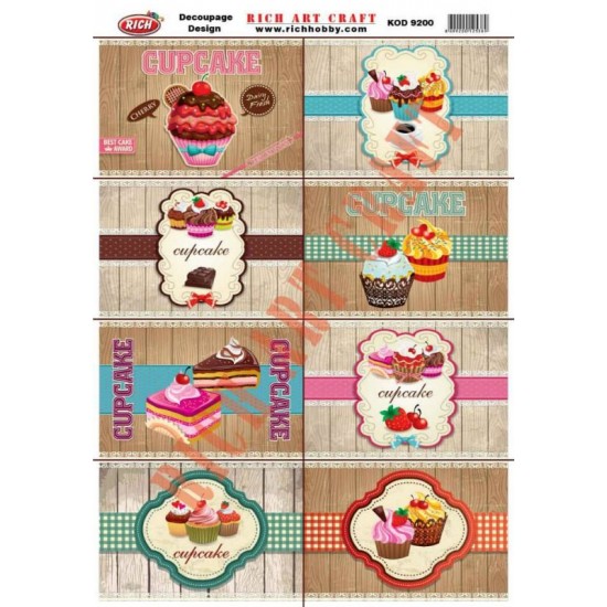 RİCH DEKOPAJ KAĞIDI KOD:9200