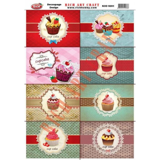 RİCH DEKOPAJ KAĞIDI KOD:9201