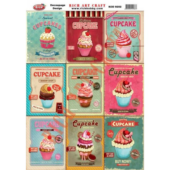 RİCH DEKOPAJ KAĞIDI KOD:9202